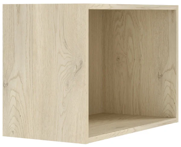 Kompaktowa nadstawka na regał BRAGA 59 cm - dąb cremona