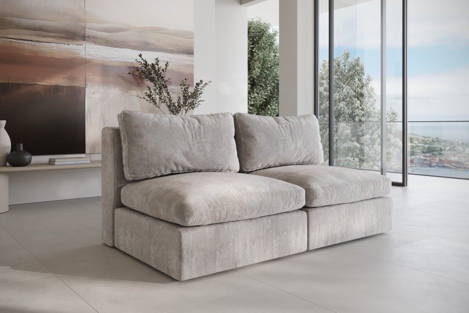 Sofa SOFFICE Model 4 bez boków nowoczesna forma