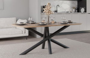 OSLO 185x90 cm DĄB ARTISAN