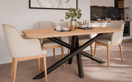 OSLO 185x90 cm DĄB ARTISAN