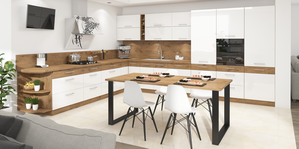 stół w stylu loftowym na czarnych nogach IMPERIAL 138x67 dąb lancelot