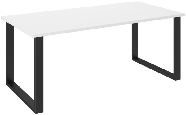 biały stół w stylu loftowym do jadalni IMPERIAL 185x90