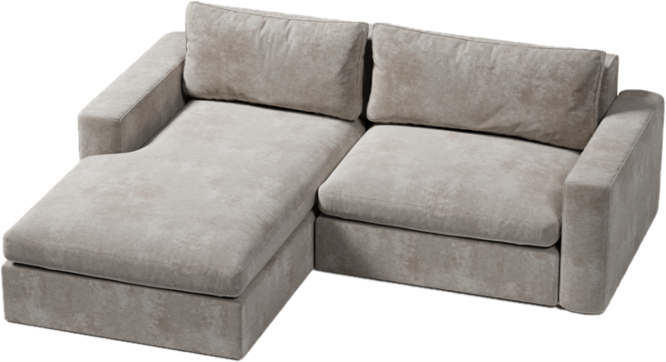 nowoczesny narożnik wypoczynkowy z miękkimi poduchami