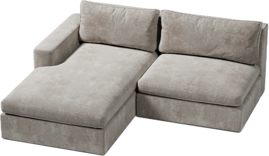 elegancki narożnik tapicerowany z otwartą stroną