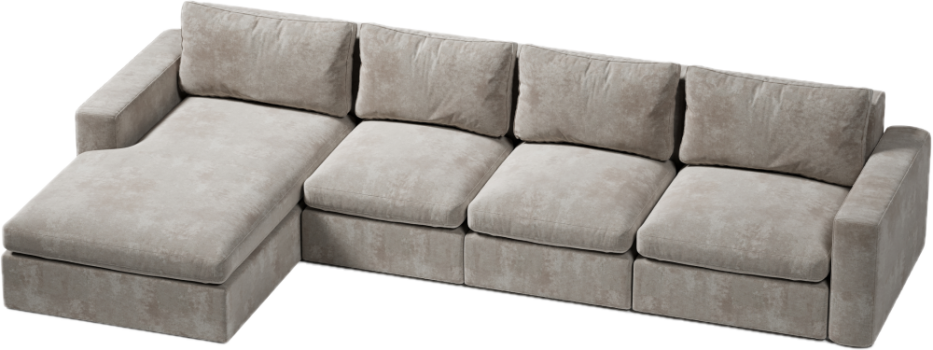 przestronny narożnik XXL dla dużej rodziny