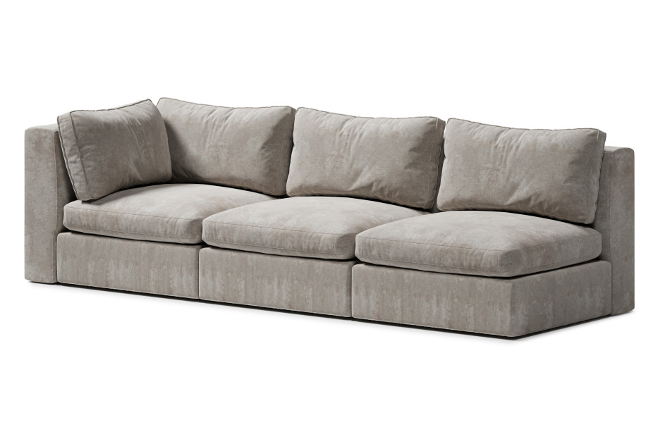 sofa wypoczynkowa XL z dodatkowym wsparciem bocznym