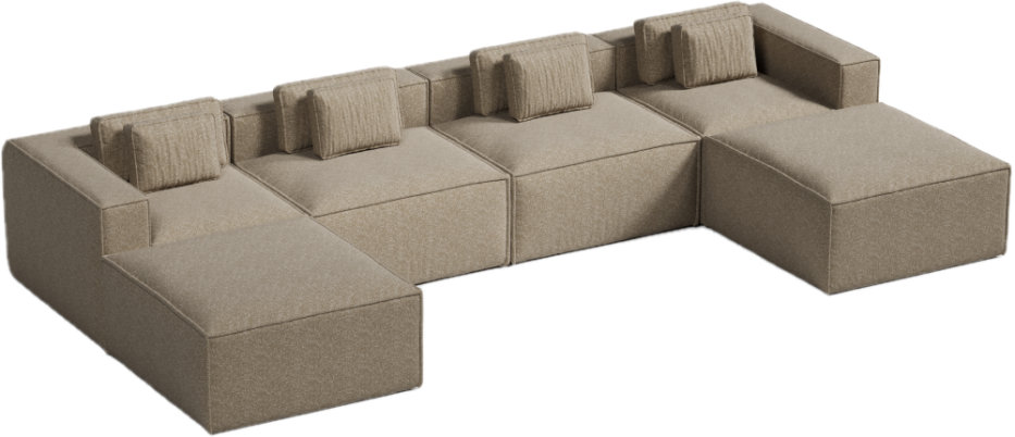 Narożnik SEGMENTO U - Model 2 | Segmento Desire Furniture