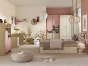 Szafa do pokoju dziewczynki