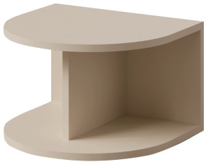 Stolik nocny do pokoju dziecka 40 cm LEXI - macadamia