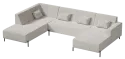 Narożnik CUSCINO U - Model 3
