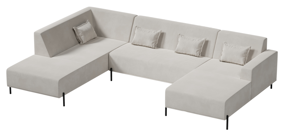 duży narożnik Cuscino Model 3