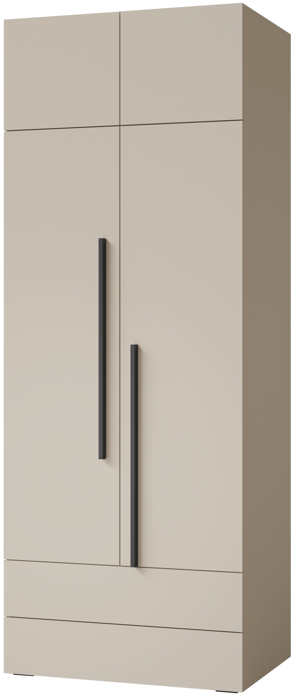 Dwudrzwiowa nadstawka na szafę LORIN 90 cm - kaszmir | Nadstawki meblowe Desire Furniture