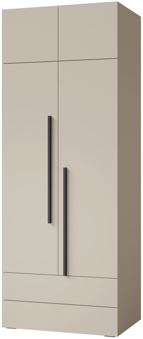 Dwudrzwiowa nadstawka na szafę LORIN 90 cm - kaszmir | Nadstawki meblowe Desire Furniture