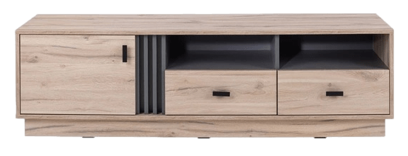 Szafka RTV ALLMO 155 cm – nowoczesny mebel do salonu