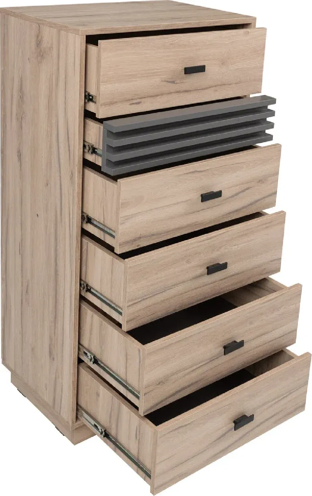 Wysoka komoda ALLMO 60x120 cm – z szufladami