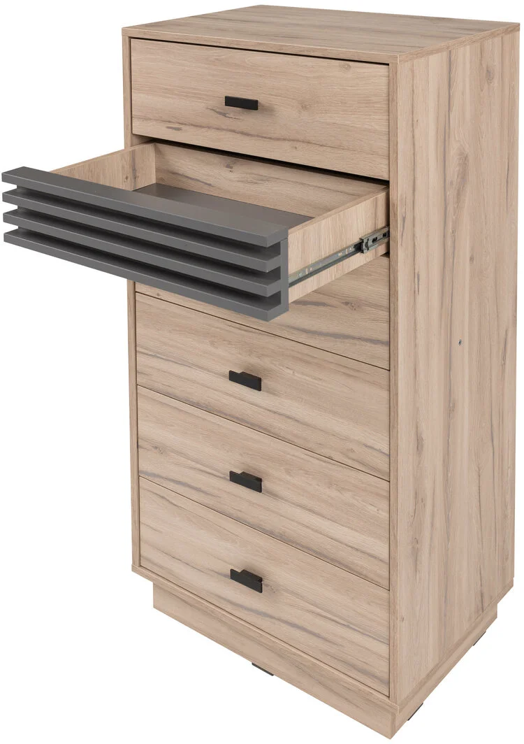 Wysoka komoda ALLMO 60x120 cm – z szufladami Wysoka komoda ALLMO 60x120 cm – z szufladami