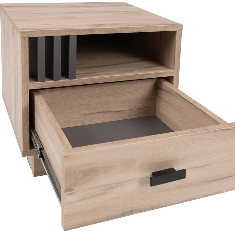 Szafka nocna ALLMO 40 cm – praktyczna szuflada i nowoczesny design Szafka nocna ALLMO 40 cm – praktyczna szuflada i nowoczesny design