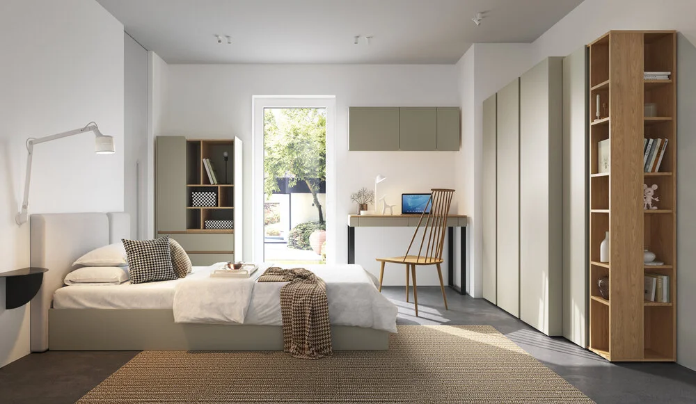 Szafka wisząca 120 cm do salonu i sypialni LUCA – nowoczesna Luca Desire Furniture