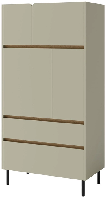 Regał Luca 80 cm – elegancki i pojemny regał do salonu lub pokoju