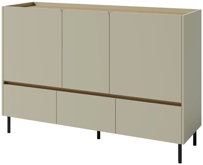 Komoda Luca 150 cm – nowoczesna komoda z szufladami i drzwiami