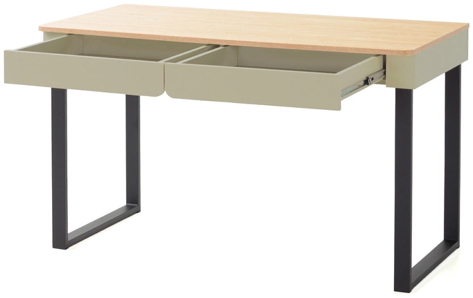 Biurko Luca 125 cm – nowoczesne biurko z szufladami