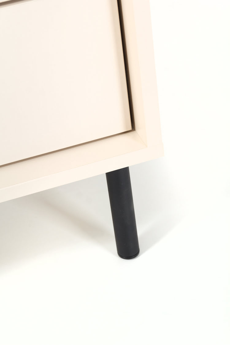 Półka wisząca GRANDE 133,5 cm, beż piaskowy Półki nad biurko Desire Furniture