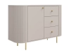 Komoda OVALIO 123 cm beż piaskowy