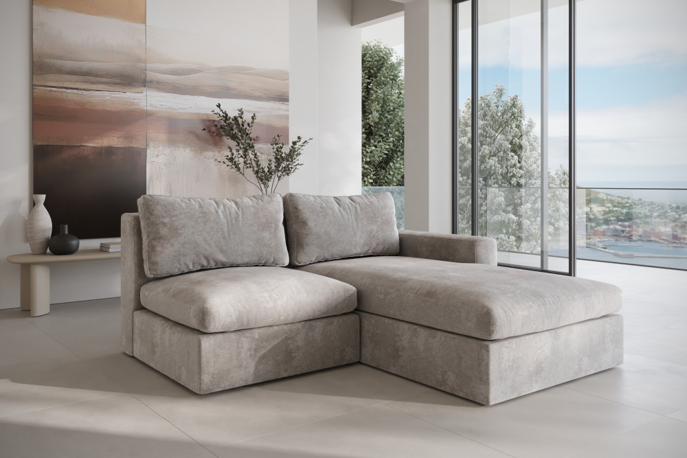 narożnik wypoczynkowy do salonu nowoczesny styl