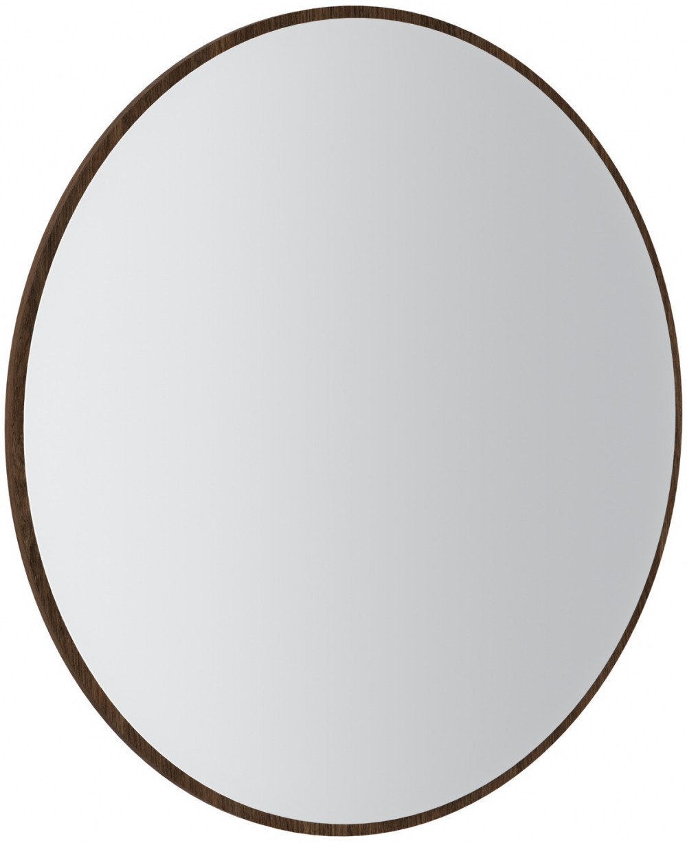 Okrągłe lustro OVALIO 100 cm wiszące – dąb dunin | Lustra okrągłe Desire Furniture