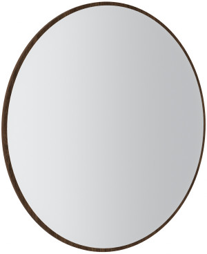 Okrągłe lustro OVALIO 100 cm wiszące – dąb dunin | Lustra okrągłe Desire Furniture