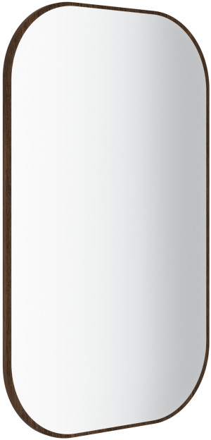 Owalne lustro wiszące OVALIO 110 × 68 cm – dąb dunin | Lustra prostokątne Desire Furniture