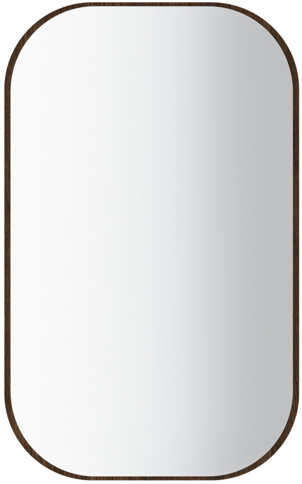 Owalne lustro wiszące