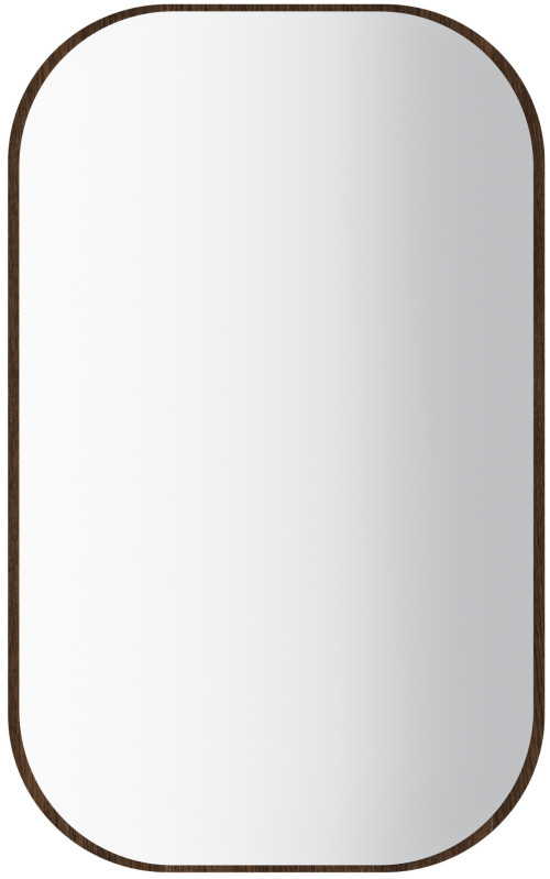 Owalne lustro wiszące