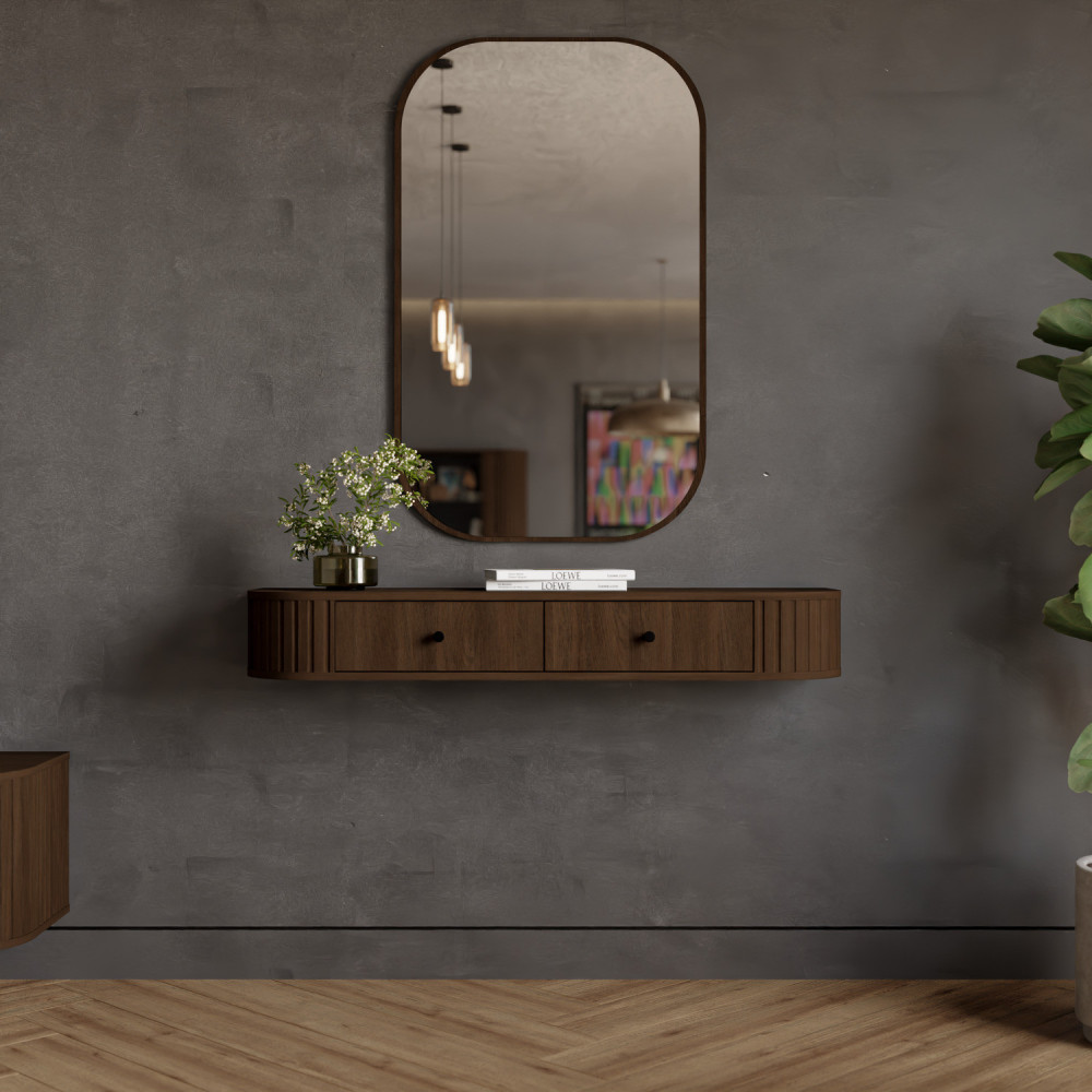 Owalne lustro wiszące OVALIO 110 × 68 cm – dąb dunin | Lustra prostokątne Desire Furniture Owalne lustro wiszące OVALIO 110 × 68 cm – dąb dunin | Lustra prostokątne Desire Furniture
