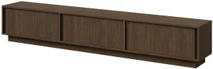 Szafka RTV 230 cm VELOR stojąca/wisząca - orzech villa