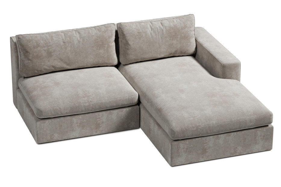 narożnik z kolekcji SOFFICE z asymetrycznym układem