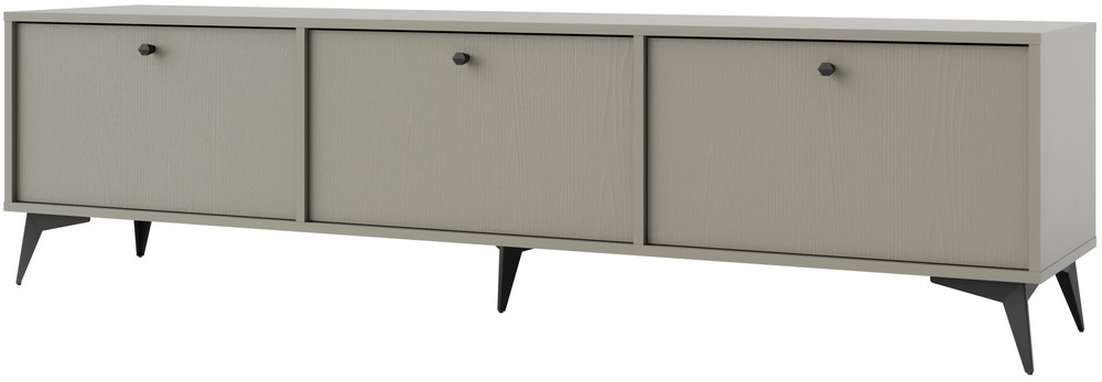 Pojemna szafka RTV TOKYO 180 cm, do salonu, eucaliptus, nogi rozgwiazda Tokyo Desire Furniture