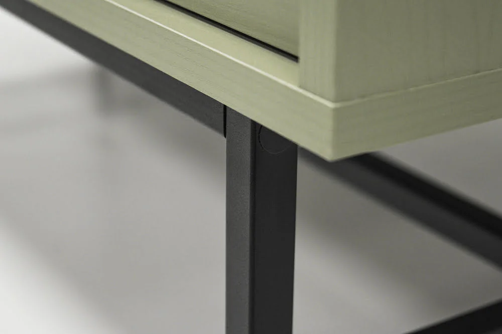 Prostokątny stolik kawowy TOKYO 100 cm, do salonu, eukaliptus, stelaż Stoliki kawowe prostokątne Desire Furniture