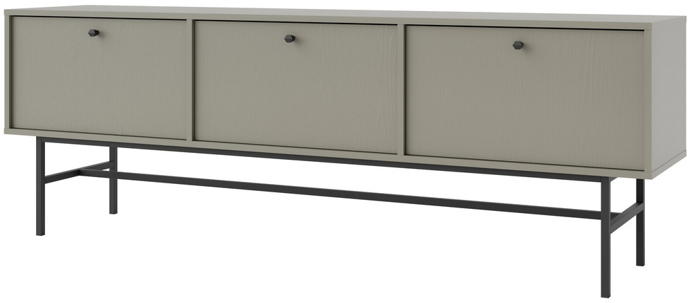 Pojemna szafka RTV TOKYO 180 cm, do salonu, eucaliptus, stelaż Tokyo Desire Furniture