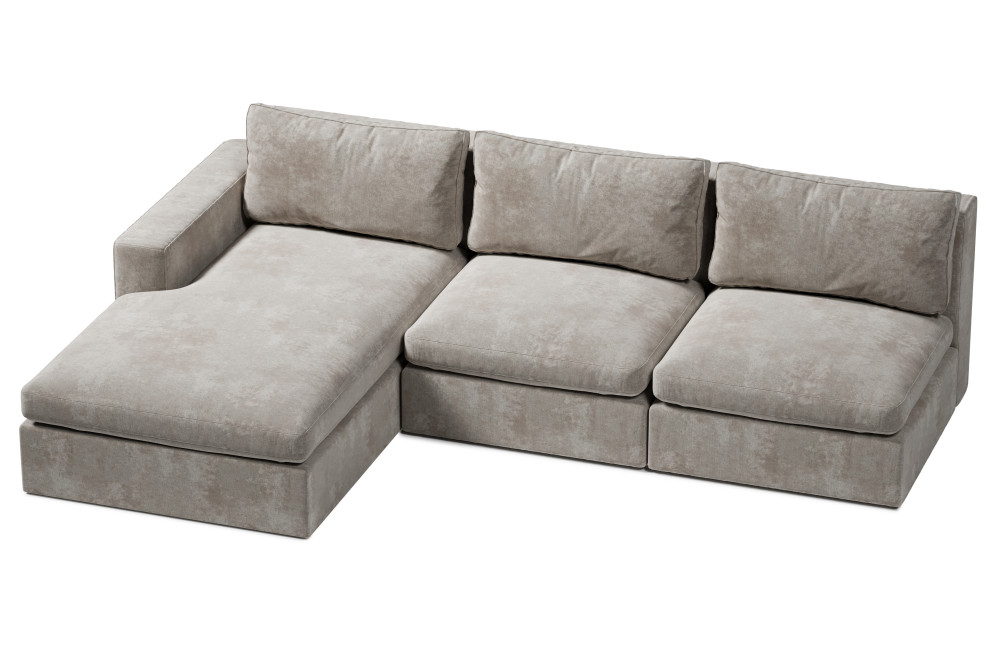 narożnik wypoczynkowy XL z miękkimi poduchami