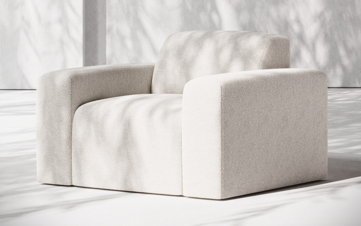 fotel modułowy Modulare Model 2 – widok frontowy fotel modułowy Modulare Model 2 – widok frontowy