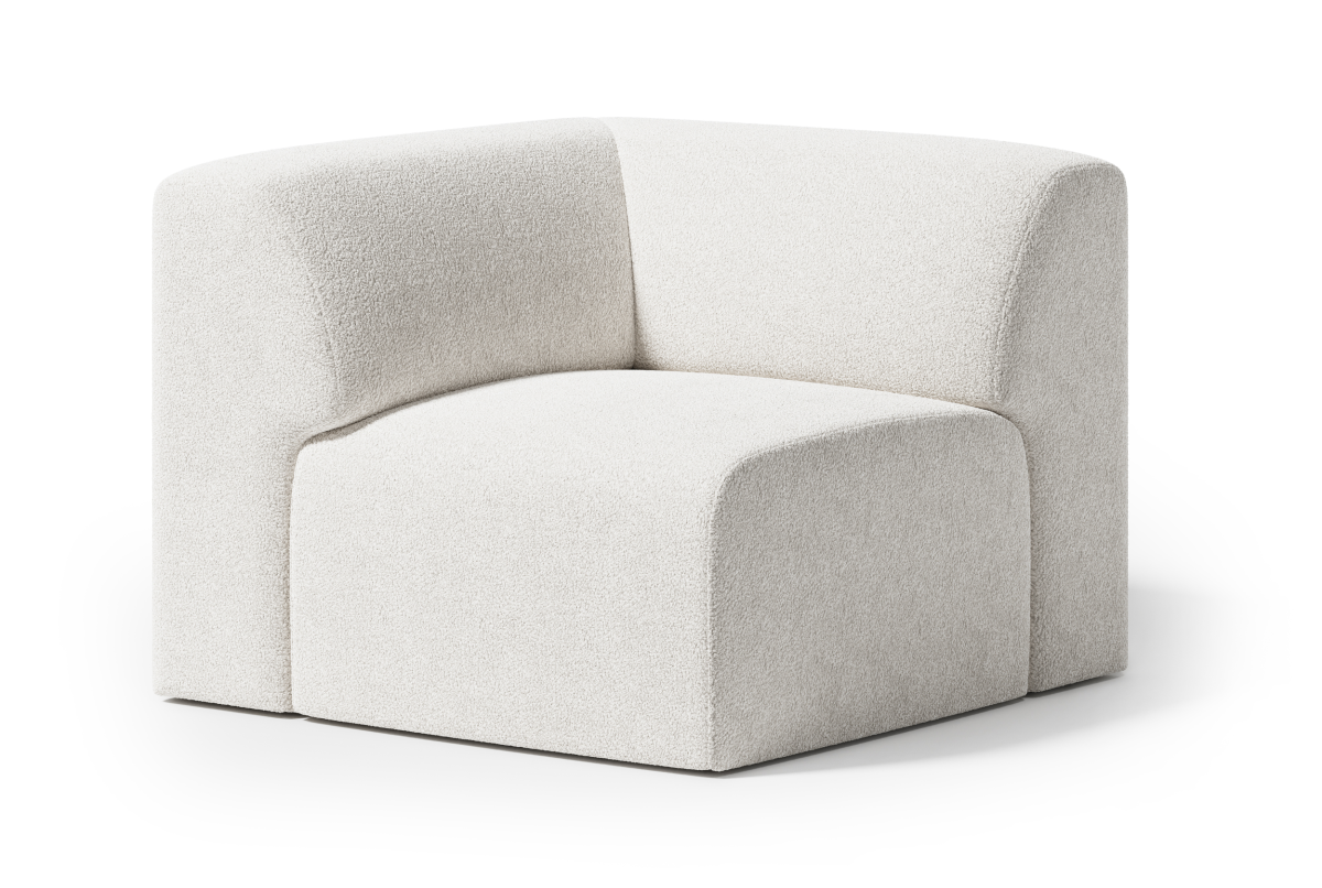 element narożny systemu Modulare – widok z boku