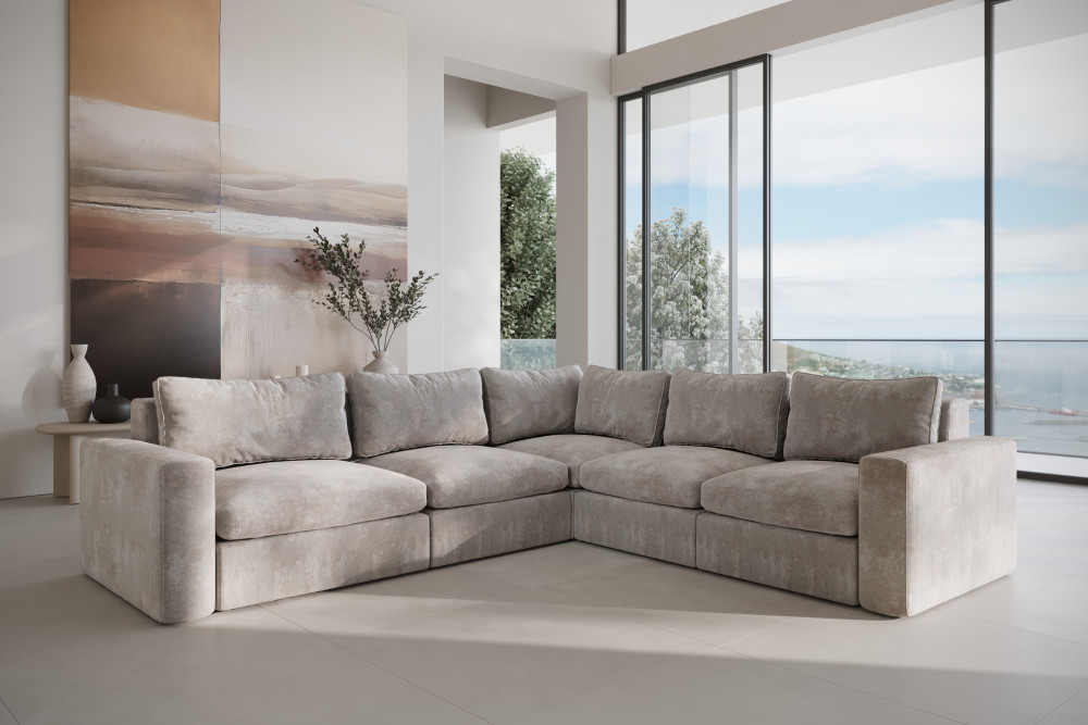 elegancki narożnik XL z kolekcji SOFFICE