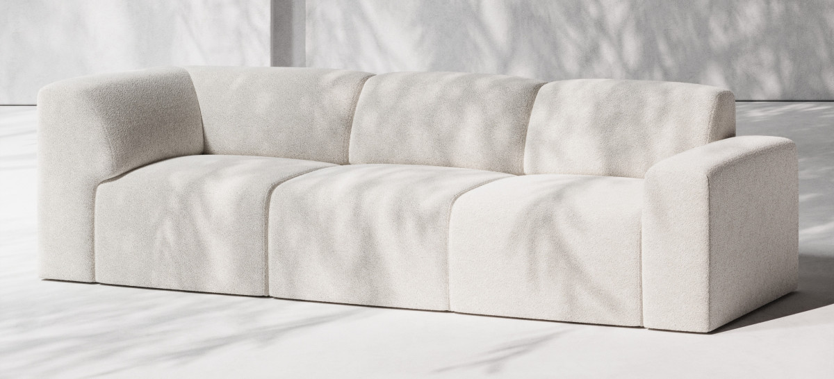 sofa modułowa Modulare Model 3 – widok frontowy