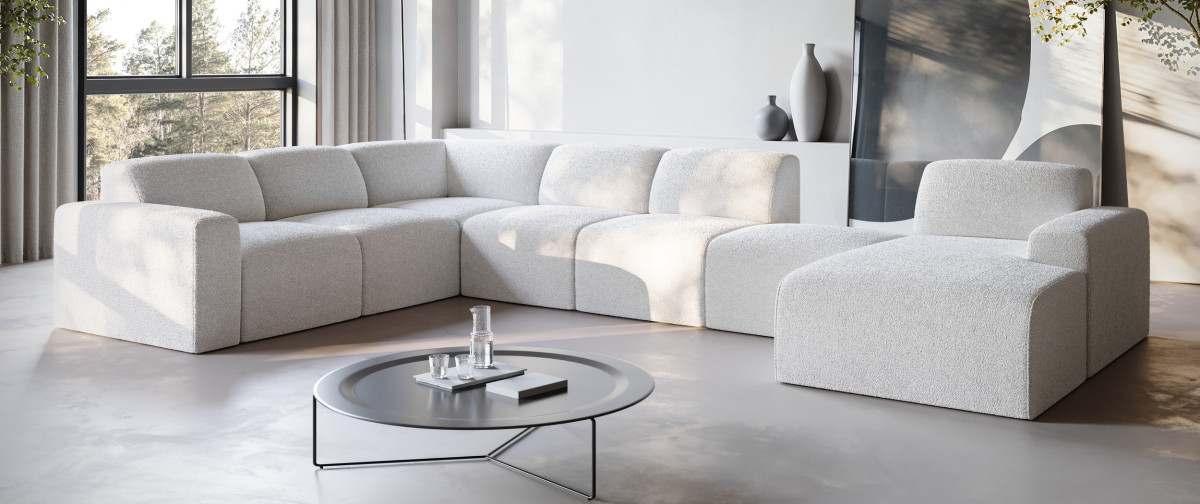 sofa modułowa Modulare Model 6 – widok frontowy