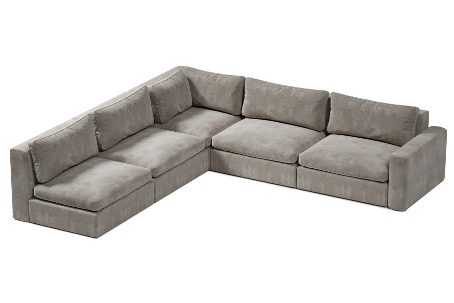 elegancki narożnik XL minimalistyczny