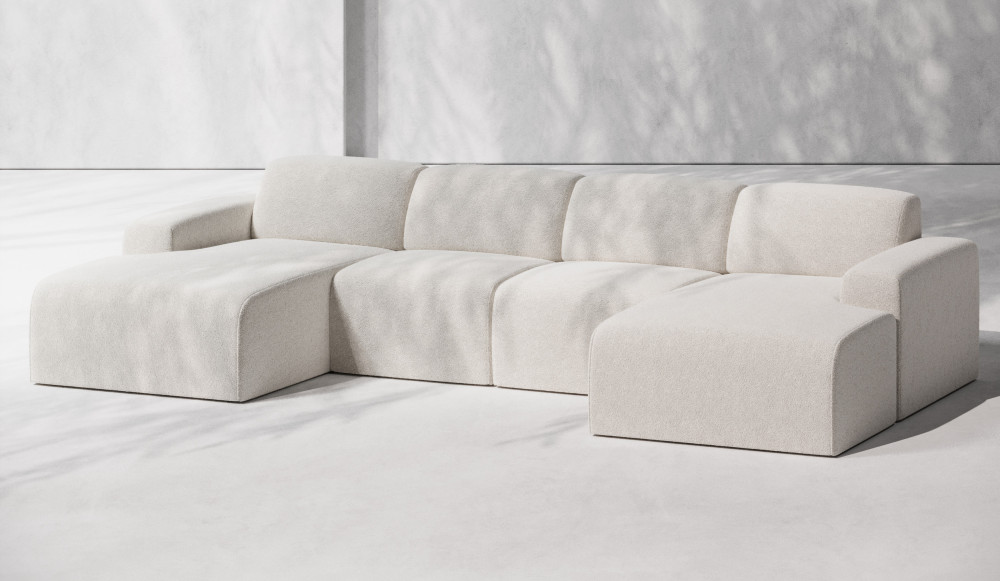 Narożnik modułowy MODULARE U - Model 1