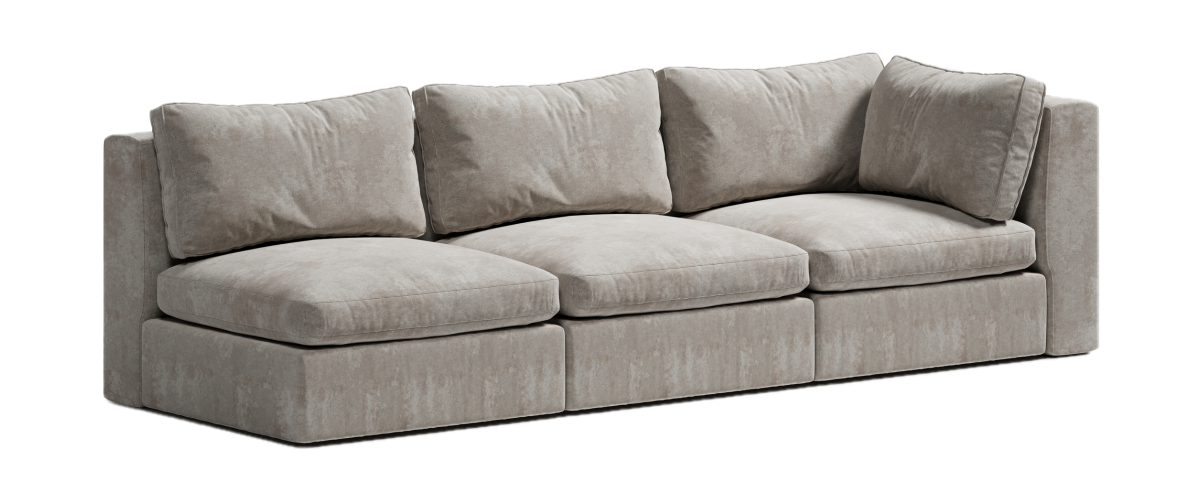 duża sofa XL z wysokim podłokietnikiem i miękkimi poduchami