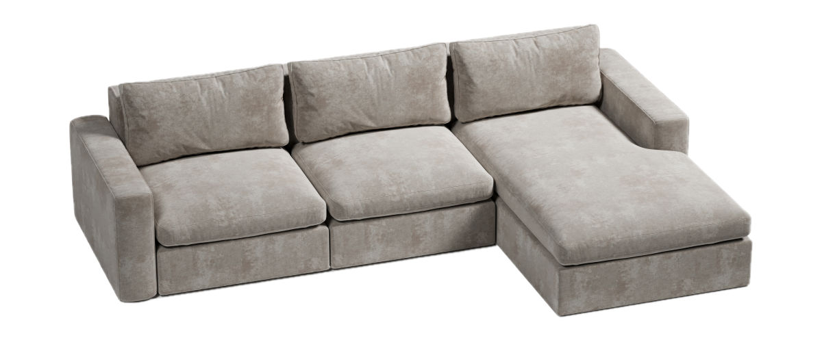 narożnik XL w kształcie L duży i komfortowy