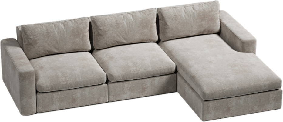 narożnik XL w kształcie L duży i komfortowy